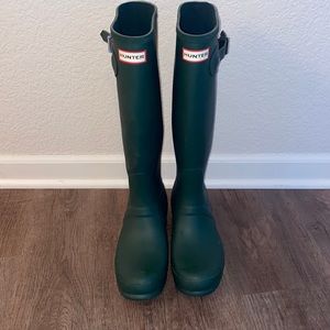 Green Hunter Boots